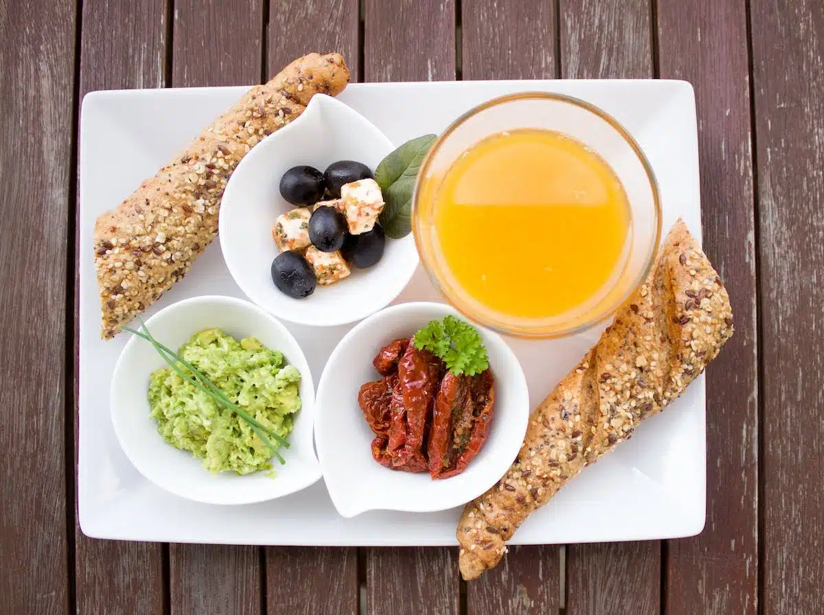 petit-déjeuner  sain