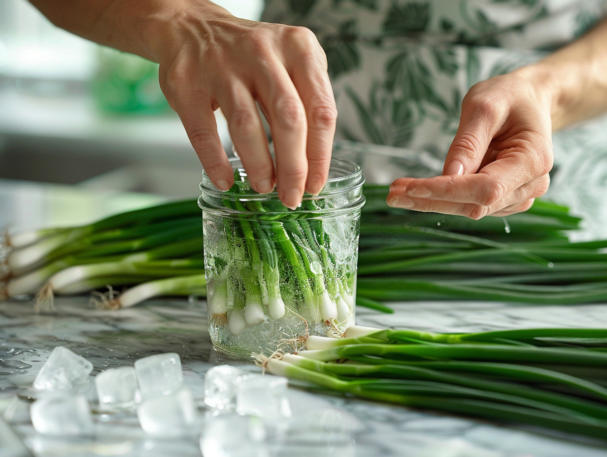 oignons verts