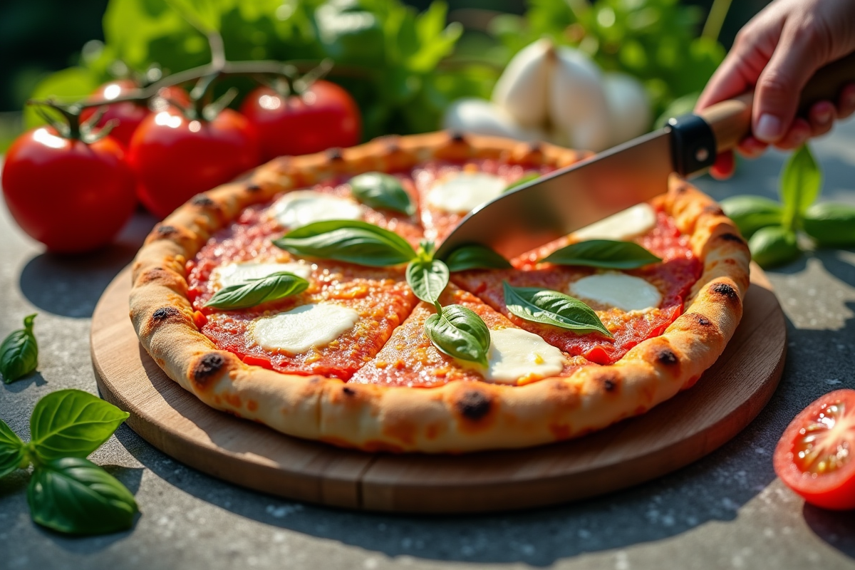 pizza croustillante