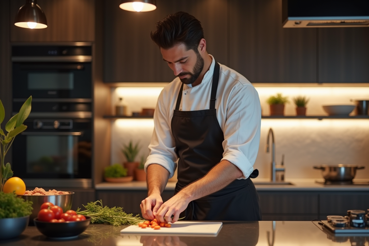 tablier cuisine