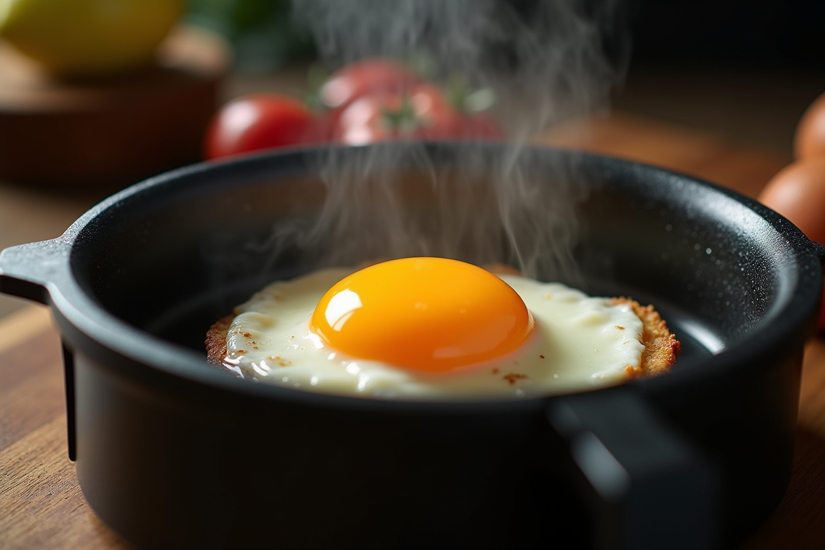 airfryer oeufs